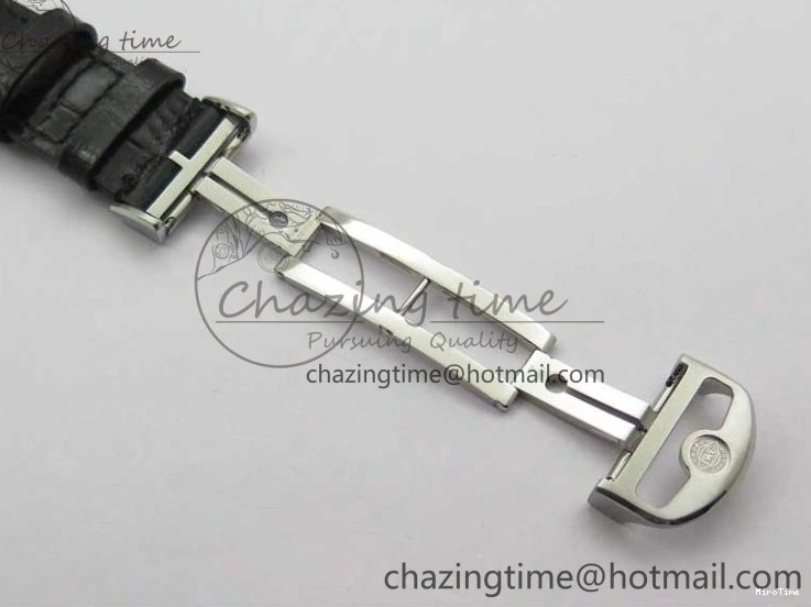 MIROTIME 0410 Elegant Portuguese IW371615 ZF 1:1 Best Edition SS Green Dial on Black Leather Strap A96355 V 7081